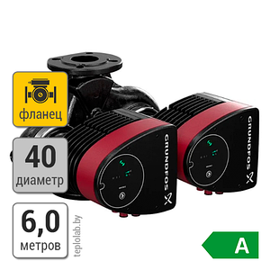 Циркуляционный насос Grundfos MAGNA1 D 40-60 F, 220 В