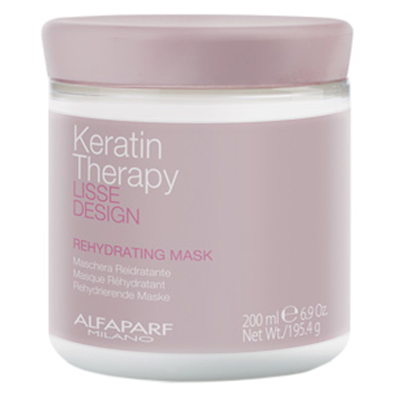 Alfaparf Milano Lisse Design Keratin Therapy Маска для волос увлажняющая 200г