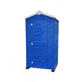 Уличная туалетная кабина "ЭкоСтайл-Ecorg" (ровный пол под биотуалет)