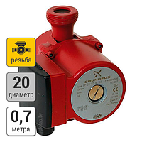 Циркуляционный насос Grundfos UP 20-07 N 150, 220 В