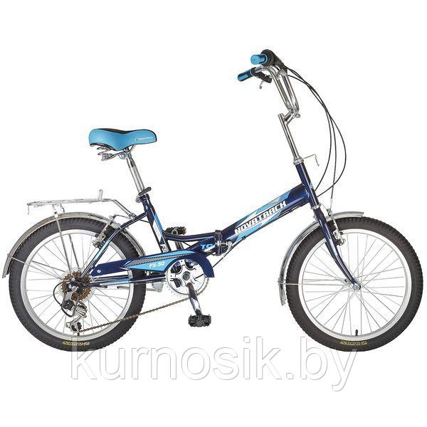 Детский велосипед складной Novatrack 20" (20FFS306SV) синий - фото 1 - id-p95961290