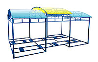 Теневой навес для 10 тренажеров