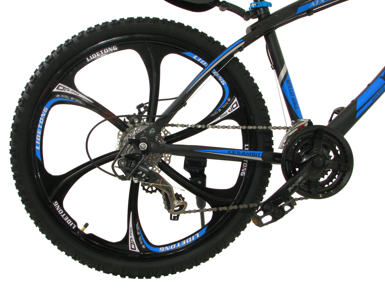 Велосипед на литых дисках KERAMBIT (КЕРАМБИТ) синий - фото 10 - id-p95973554