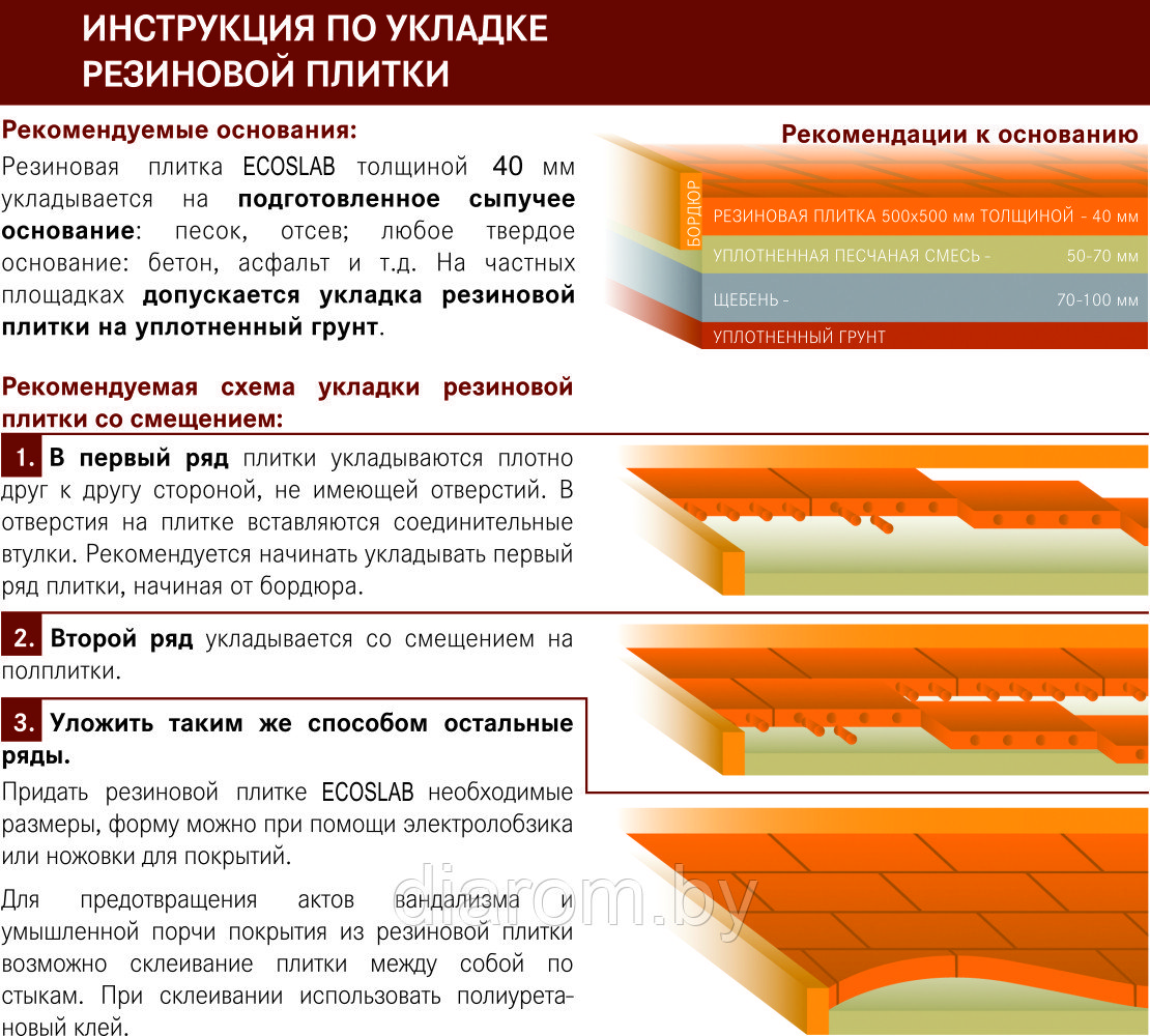 Бордюр резиновый 500мм - фото 3 - id-p95973559