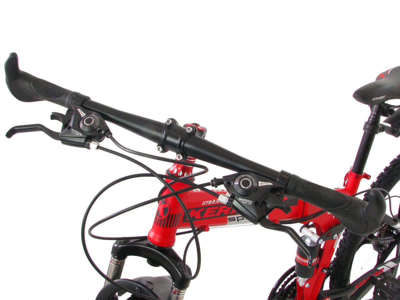 Велосипед на литых дисках складной KERAMBIT (КЕРАМБИТ) красный - фото 2 - id-p95973824