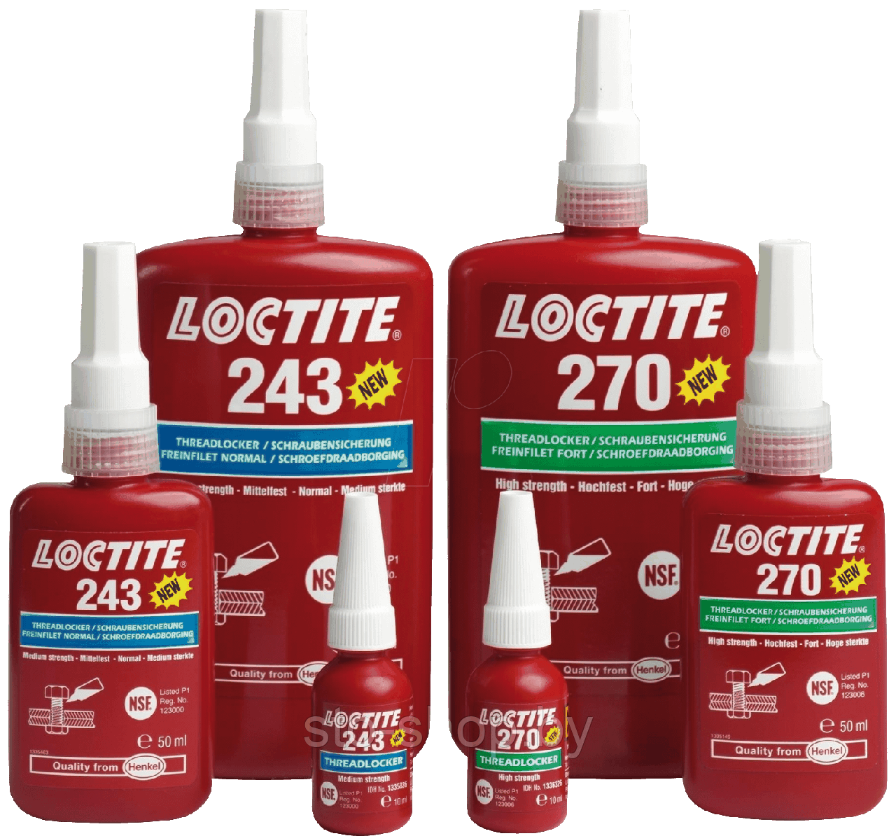 LOCTITE 270 Фиксатор резьбы высокой прочности 10мл - фото 3 - id-p4786282