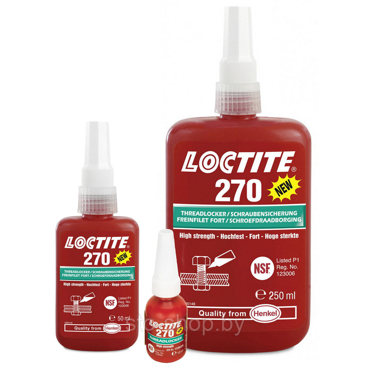 LOCTITE 270 Фиксатор резьбы высокой прочности 10мл - фото 2 - id-p4786282