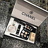 Подарочный набор CHANEL 6 в 1 (туал.вода Chance, тени запечатанные, тушь, помада, тональный крем, подводка), фото 6