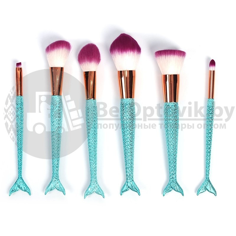 Набор кистей для макияжа Рыбки из 7 штук Classy Pink Boutique - фото 3 - id-p93844979
