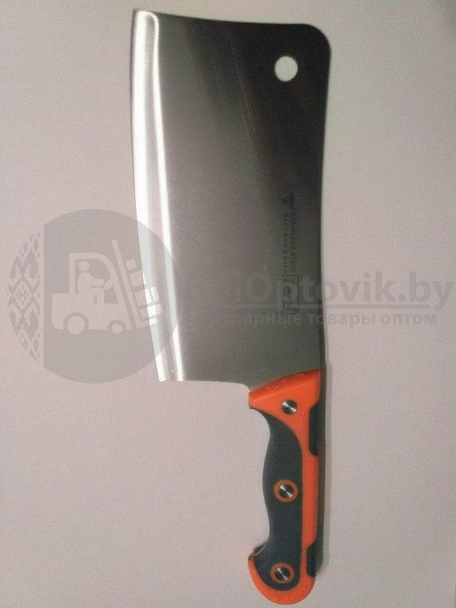 Топорик нож кухонный Lijiacheng CHOPPER с двухкомпонентной ручкой (лезвие 20 см) - фото 2 - id-p93845001