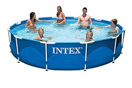 Intex 28210 Каркасный бассейн Intex METAL FRAME 366х76 см 