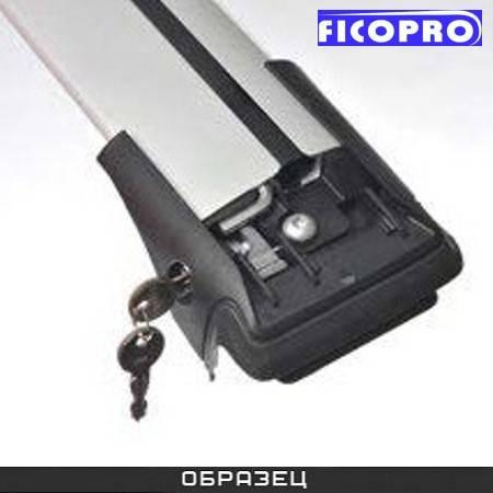 Багажник (серебристый) на рейлинги для Skoda Roomster (5J) 2006-2015 - фото 4 - id-p88410217