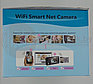 Беспроводная поворотная Wi-Fi камера видеонаблюдения Wifi Smart Net Camera v380s, фото 10