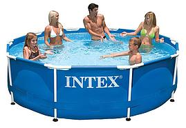 Intex 28200 Каркасный бассейн Intex METAL FRAME 305х76см