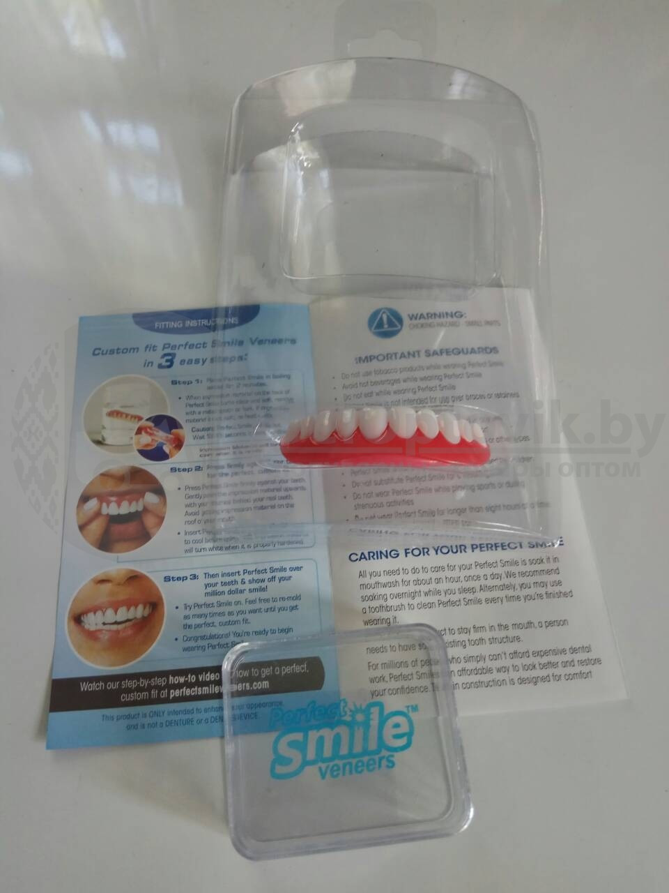 Съемные виниры Perfect Smile Veneers (нижние) - фото 2 - id-p93845495