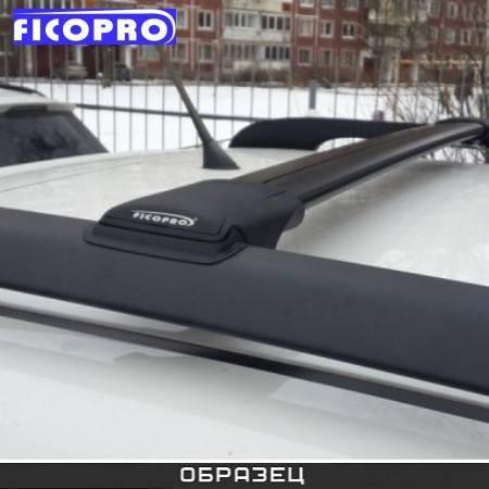 Багажник (черный) на рейлинги для Skoda Fabia универсал 2 (5J5) 2007-2014 - фото 3 - id-p88450523