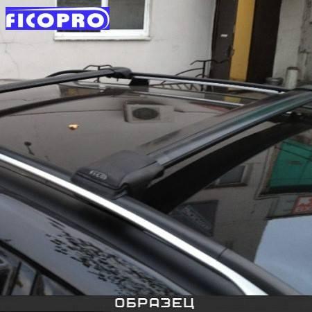 Багажник (черный) на рейлинги для Volkswagen Passat Variant B7 2010-2015 - фото 2 - id-p88450552