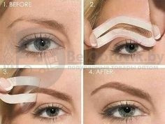 Трафареты для бровей Mini Brow Class - фото 4 - id-p93845957