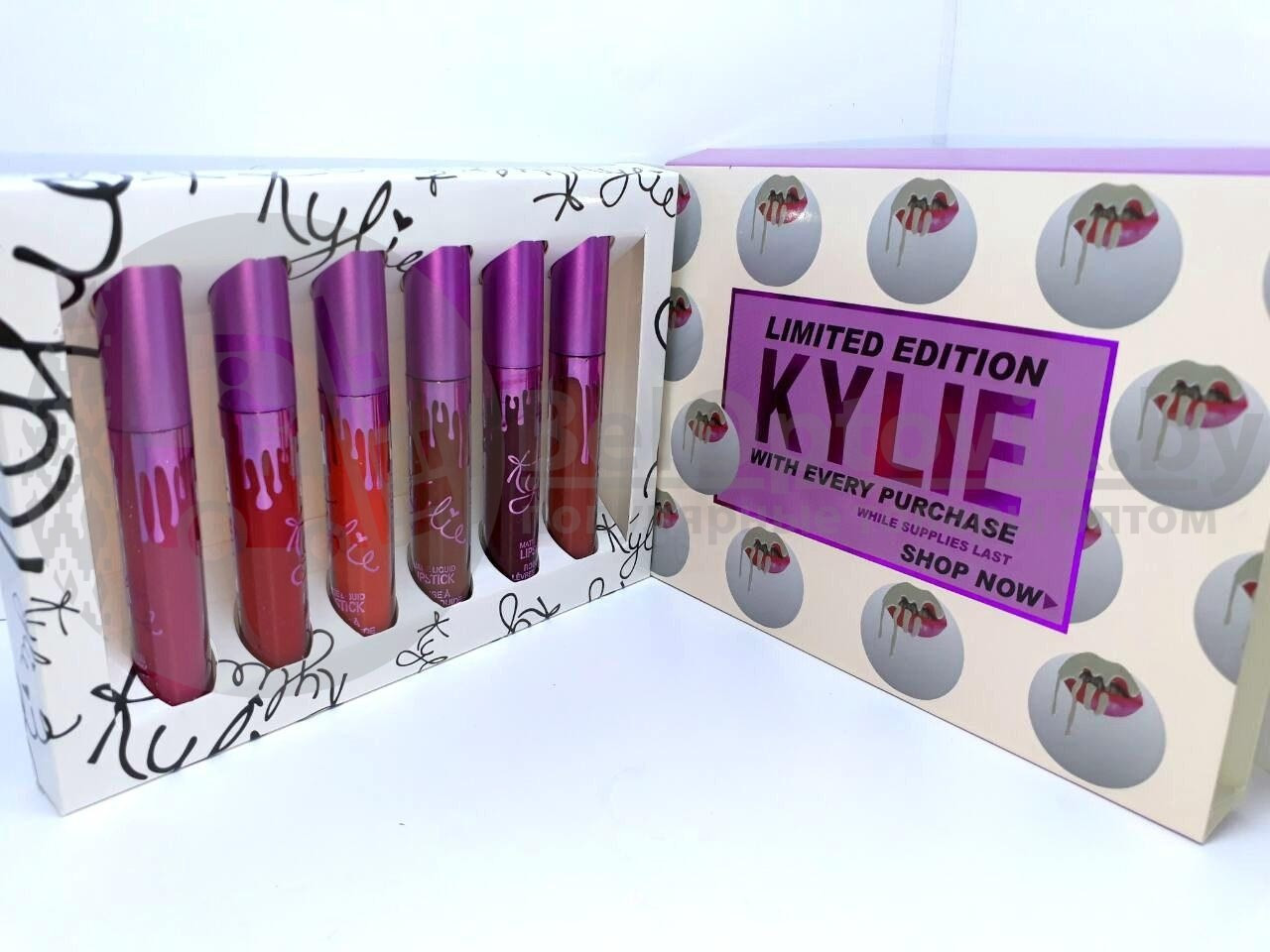 Набор помад Kylie Limited Edition With Every Purchase (6 оттенков) - фото 3 - id-p93845975