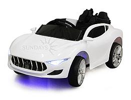 Sundays Детский электромобиль Sundays Maserati GT BJ105, цвет белый