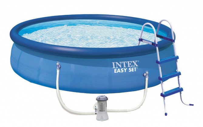 Intex Бассейн Intex Easy Set 26168NP 457х122см + фильтр-насос, лестница, тент, подстилка