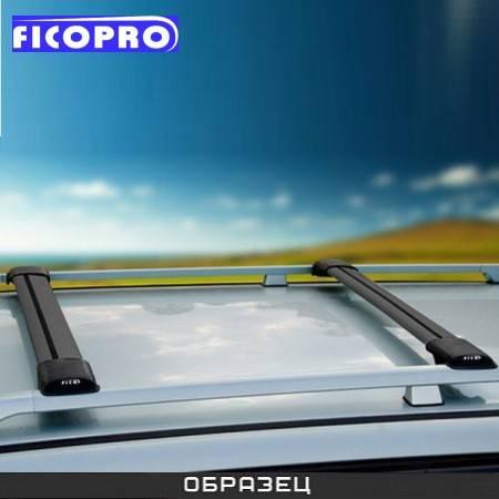 Багажник (черный) на рейлинги для Honda Pilot 2 2008- - фото 1 - id-p88450698