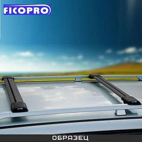 Багажник (черный) на рейлинги для Dacia Sandero Stepway 5-дв. хэчбэк 2012-