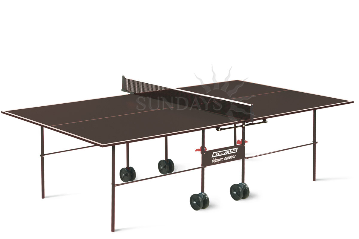 Start Line Tennis Factory Теннисный стол Start Line Olympic Outdoor 6023 (с сеткой) - фото 1 - id-p96032628