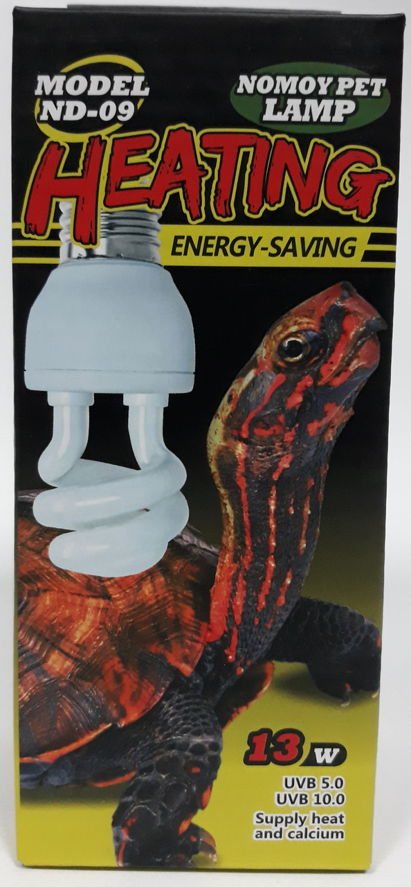 Лампа для водных черепах Heating UVB 5.0 13 Вт - фото 1 - id-p72480231