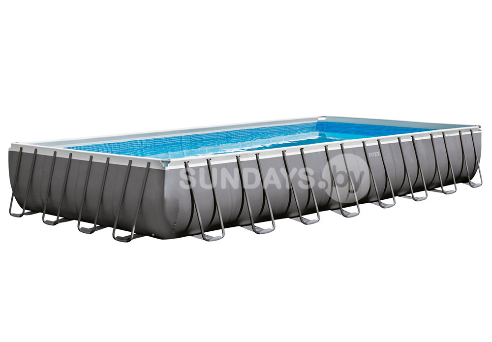 Intex 26378 Каркасный бассейн Intex ULTRA XTR™ PREMIUM 975х488х132см +фильтр-насос с хлоргенератором 10000