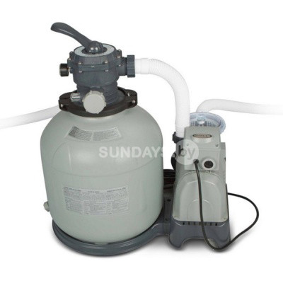 Intex 26652 Песочный фильтр-насос Intex KRYSTAL CLEAR® 12000 л/ч