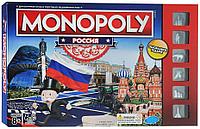 Монополия РОССИЯ 4002 настольная игра Monopoly, металлические фишки, ламинированное поле