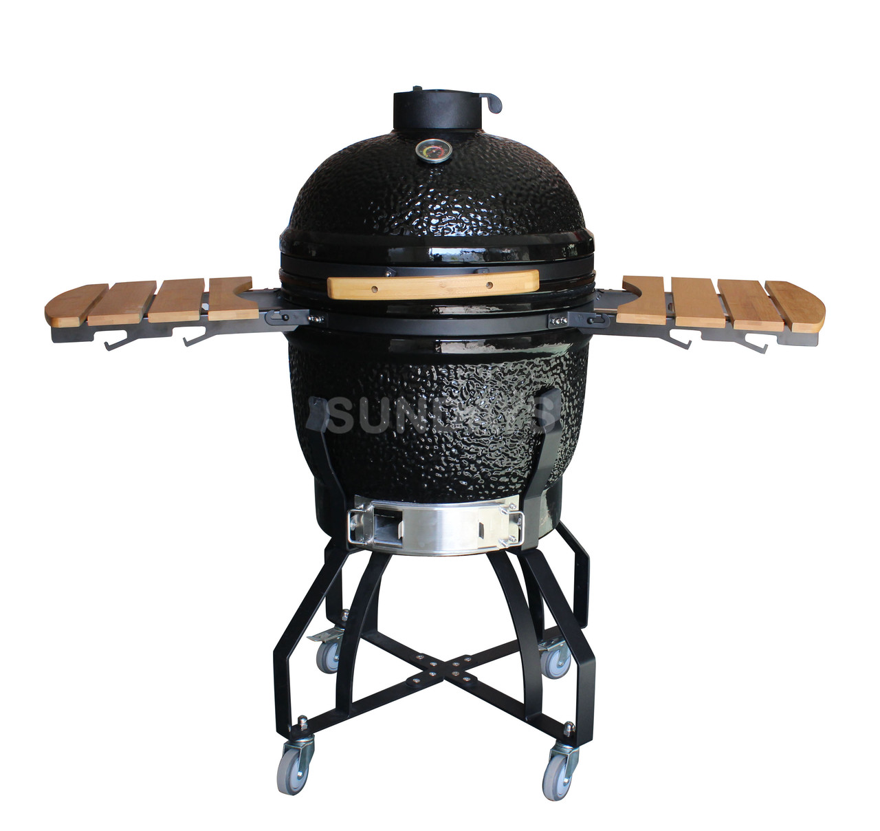 Sundays Угольный керамический гриль Sundays KAMADO AU-21PR-B BLACK (54см) - фото 1 - id-p96034238