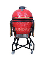 Sundays Угольный керамический гриль Sundays KAMADO AU-21PR-R RED ROSE (54см)