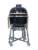 Sundays Угольный керамический гриль Sundays KAMADO AU-22B STRONG BLACK (56см)