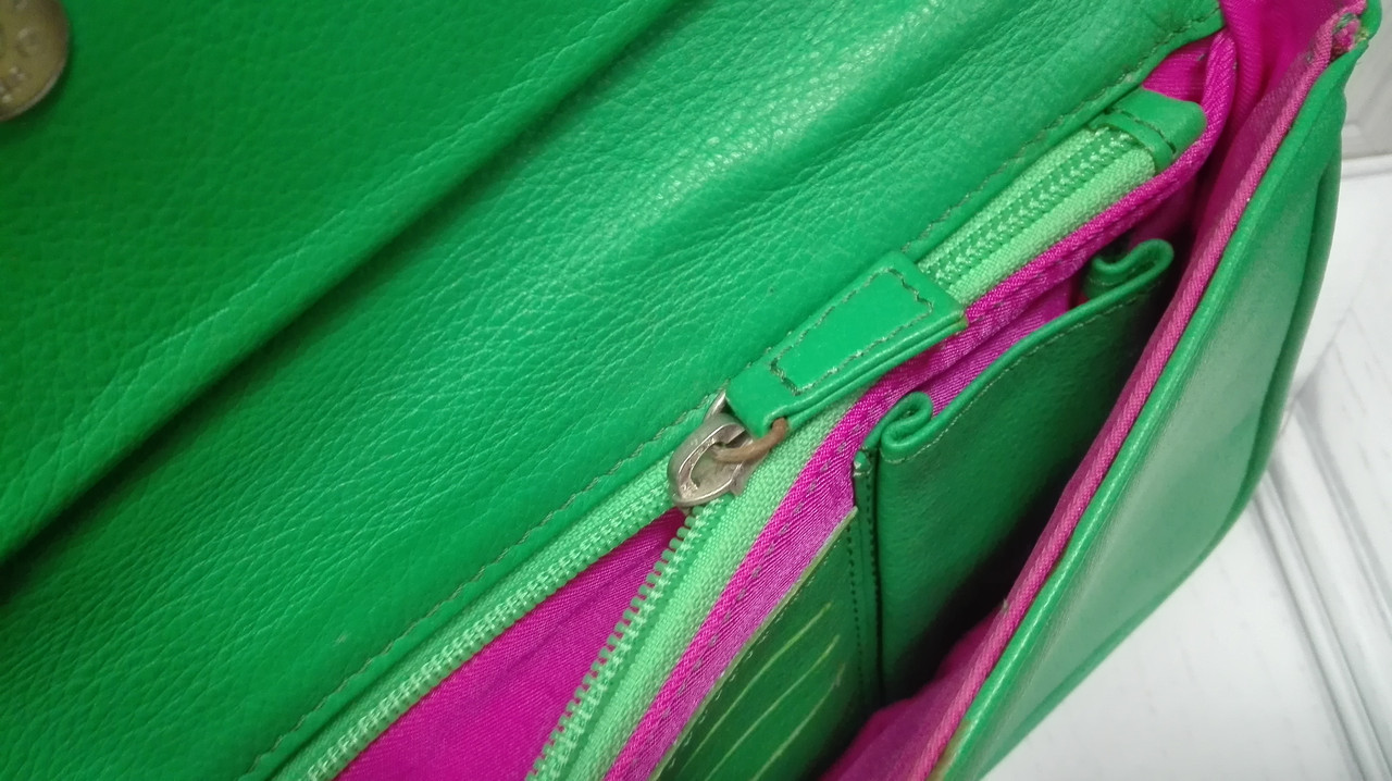Зеленая сумочка клатч - фото 2 - id-p96053088