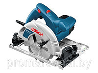 Циркулярная пила GKS 55 GCE, 1300 Вт, 55мм, рег., в боксе (BOSCH)