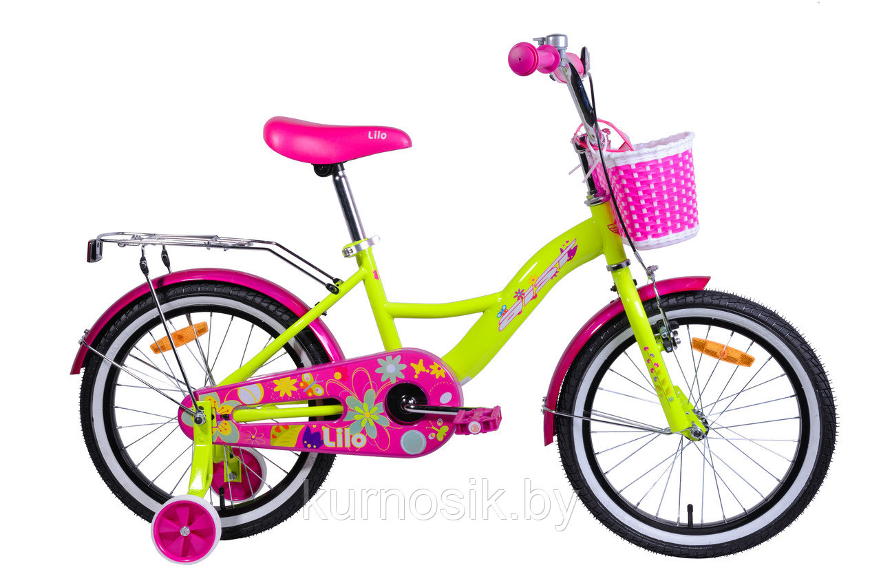 Детский велосипед Aist Lilo 18" (Lilo 18) желтый 2021