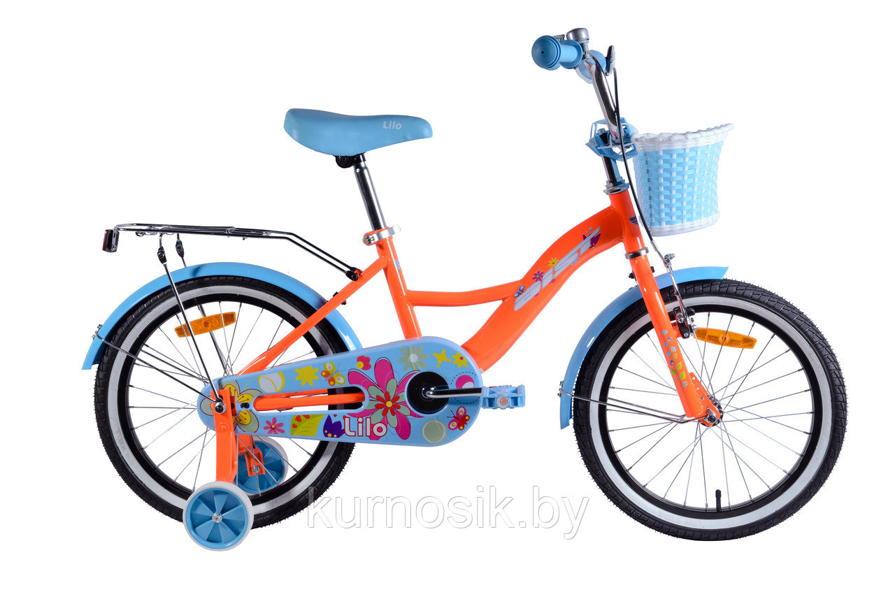 Детский велосипед Aist Lilo 18" (Lilo 18) желтый 2021 Оранжевый