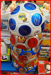 Детский футбольный мячик (искусственная кожа)