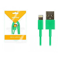 Дата-кабель Smartbuy USB - 8-pin для Apple, зеленый