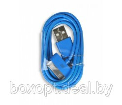 Дата-кабель Smartbuy USB - micro USB, цветные, длина 1,2 м, голубой - фото 2 - id-p96106716