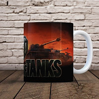 Кружка World of Tanks белое основание