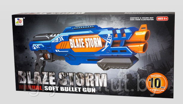 Бластер Blaze Storm (10 патронов), арт.ZC7111 - фото 4 - id-p96132069
