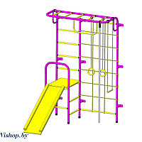 Детский спортивный комплекс Пионер С107 пурпурно-желтый