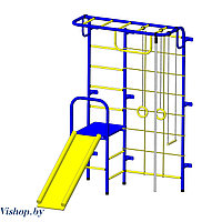 Детский спортивный комплекс Пионер С107 сине-желтый