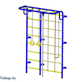 Детский спортивный комплекс Пионер С104 сине-желтый