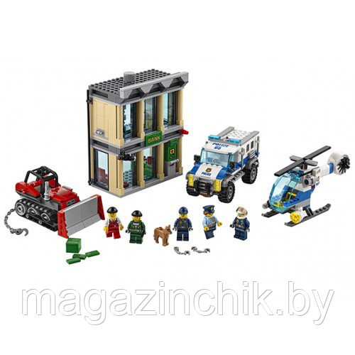 Конструктор Ограбление на бульдозере, 10659, аналог LEGO City (Лего Сити) 60140 - фото 2 - id-p96154074