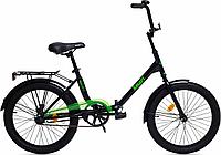 Подростковый велосипед Aist Smart 1.1 20" (Aist Smart 20 1.1) Черно-зеленый