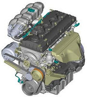 Двигатель ЗМЗ 409.1000400-10 для а/м УАЗ, 140 л.с., АИ-92, инжектор, EURO-II,1комплектность